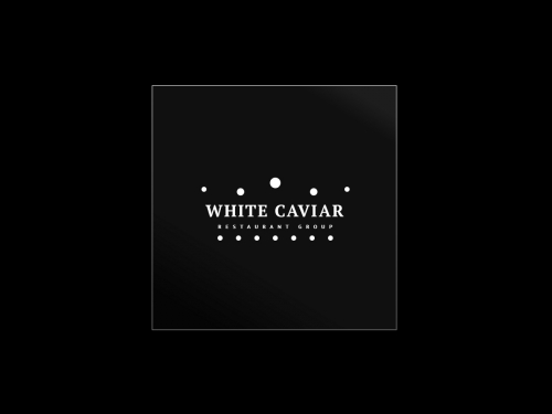 &quot;White Caviar&quot; restaurant group logo